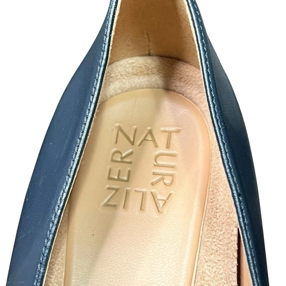 Naturalizer Michelle Leather Pumps Womens 11M Navy Blue 3.5
